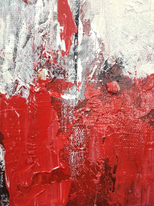 Entryway Original Days Contemporary Abstract Canvas Artwork 4QCCK